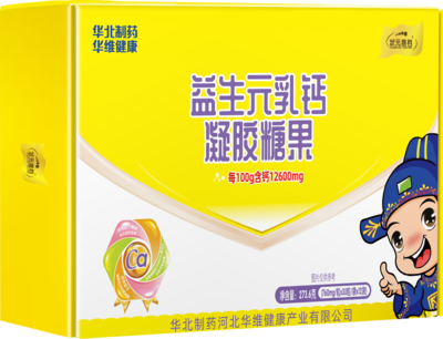 360粒益生元乳钙凝胶糖果