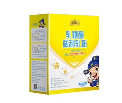 乳糖酶调制乳粉